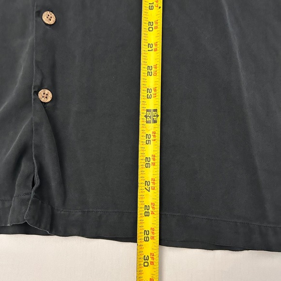 Tommy Bahama Mens XL Silk Island Player Saxophone Button Up‎ Short Sleeve Shirt - Picture 6 of 6